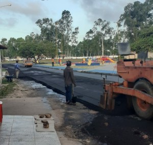 Prefeitura de Porto Rico do Maranhão intensifica trabalhos de pavimentação asfáltica e tapa buracos nas ruas da cidade